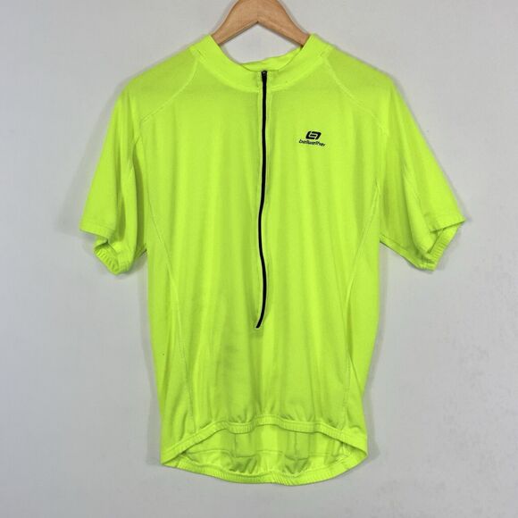 Bellwether Technical Neon Yellow Breathable Cycling Active Jersey Shirt Mens XXL - Picture 1 of 8